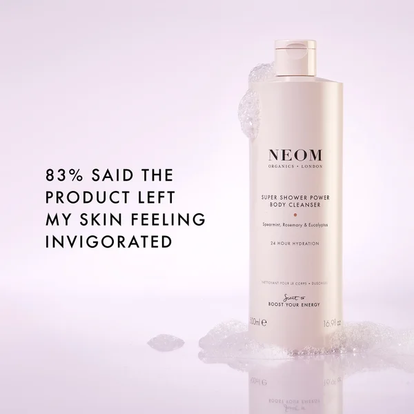 NEOM Wellbeing Super Shower Power Body Cleanser 500ml