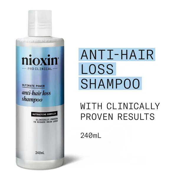 Nioxin Anti-Hair Loss Shampoo And Hair-Growth Serum Bundle