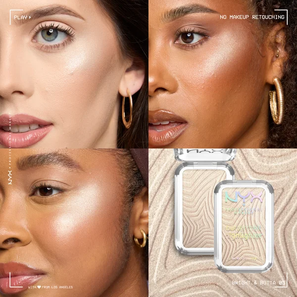 NYX Professional Makeup Buttermelt Highlighter 5g (Various Shades)