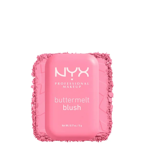 NYX Professional Makeup Buttermelt Powder Blush Up To 12H Wear Blush Bundle (Various Shades)