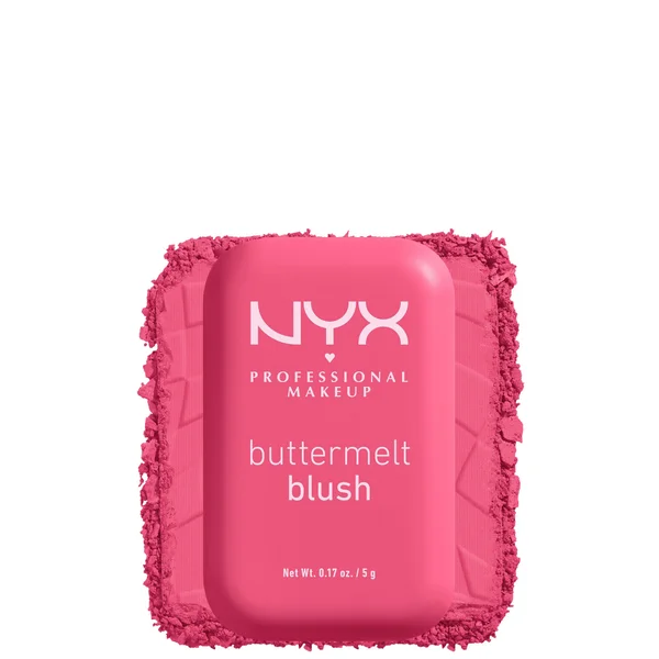 NYX Professional Makeup Buttermelt Powder Blush Up To 12H Wear Blush Bundle (Various Shades)