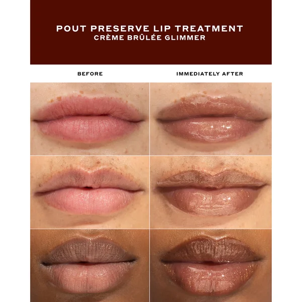 Ole Henriksen Cocoa Crème Glimmer Pout Preserve Peptide Lip Treatment 12ml