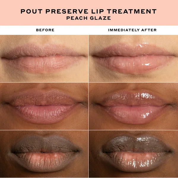 Ole Henriksen Peach Glaze Pout Preserve Peptide Lip Treatment 12ml