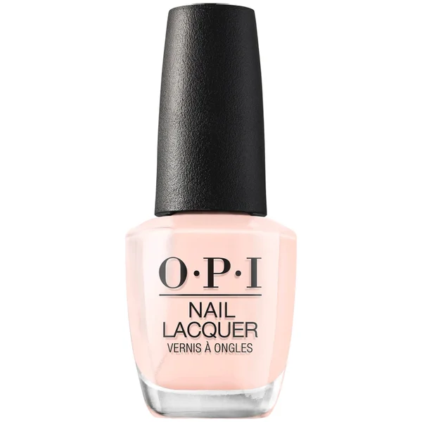 OPI Nail Lacquer Sheer Pink Nail Polish - Bubble Bath 15ml