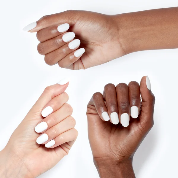 OPI XPRESS/ON White Press On Nails Gel-Like Salon Manicure - Funny Bunny