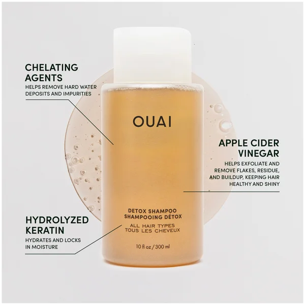 OUAI Detox Shampoo Jumbo Size With Pump 474ml