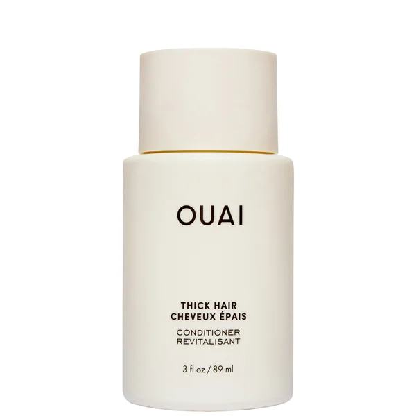 OUAI Thick Shampoo And Conditioner Travel Bundle