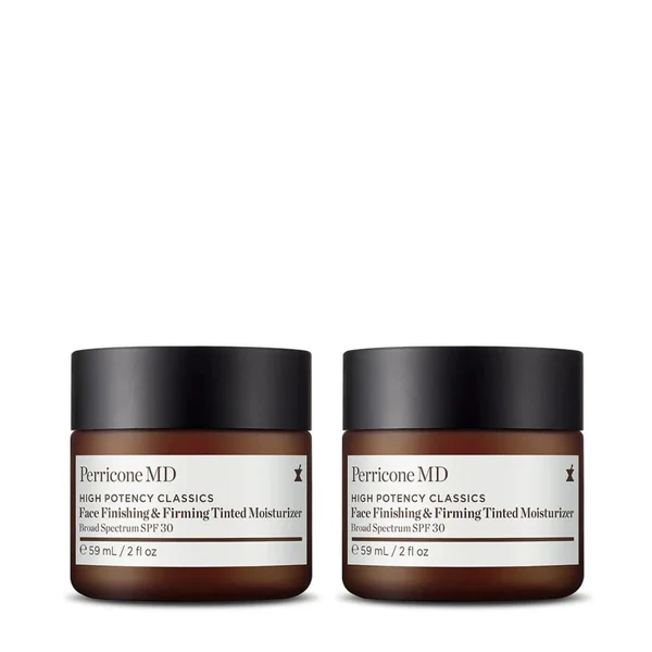 Perricone MD High Potency Face Finishing & Firming Tinted Moisturiser SPF 30 Duo (Worth £128)