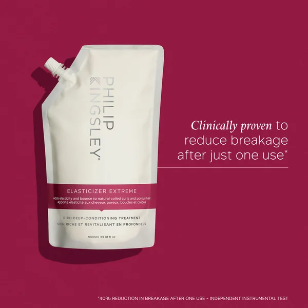 Philip Kingsley Elasticizer Extreme Rich Deep-Conditioning Treatment Eco Refill Pouch 1000ml