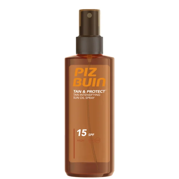 Piz Buin Tan & Protect Tan Intensifying Sun Oil Spray - Medium SPF15 150ml