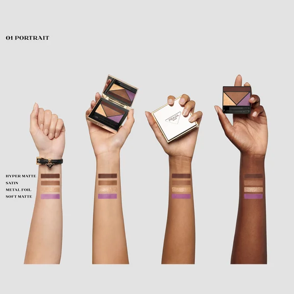 Prada Dimensions Eyeshadow Palette Refill 01 - Portrait