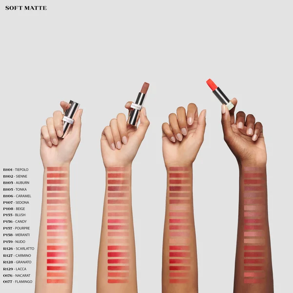 Prada Soft Matte Nude Lipstick 3.8g (Various Shades)