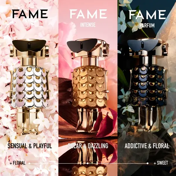 Rabanne Fame Intense Refillable Eau De Parfum Intense 80ml