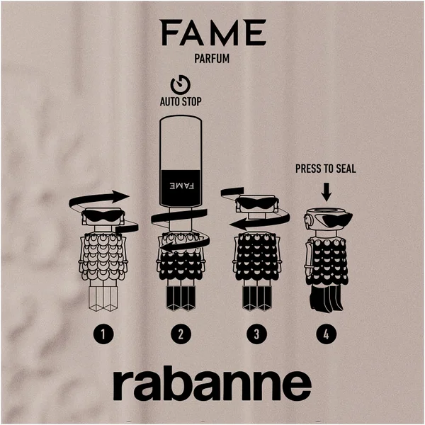 Rabanne Fame Parfum Refill Bottle 200ml