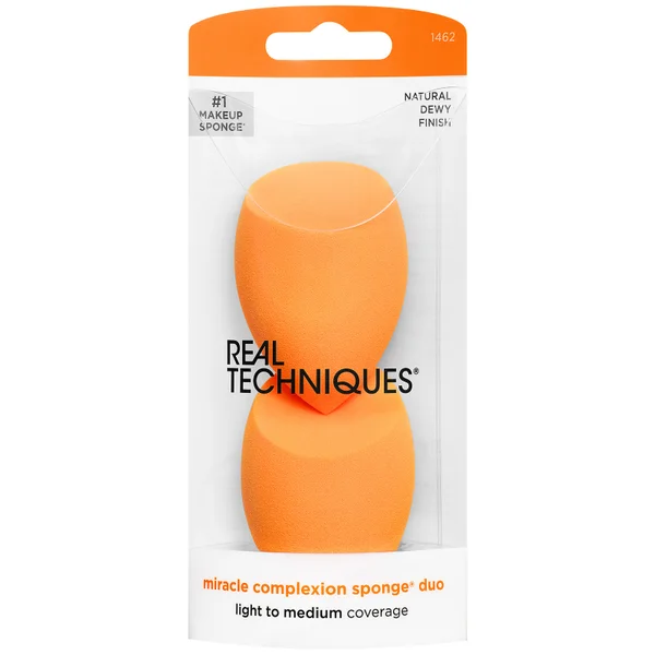 Real Techniques 2 Pack Miracle Complexion Sponge (Worth £14.00)