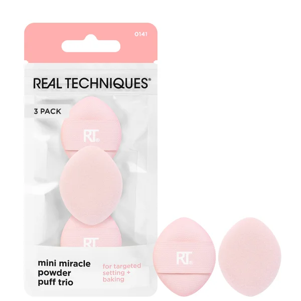Real Techniques Mini Miracle Powder Puff Trio
