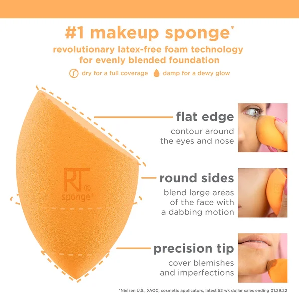 Real Techniques Miracle Complexion Sponge And Case