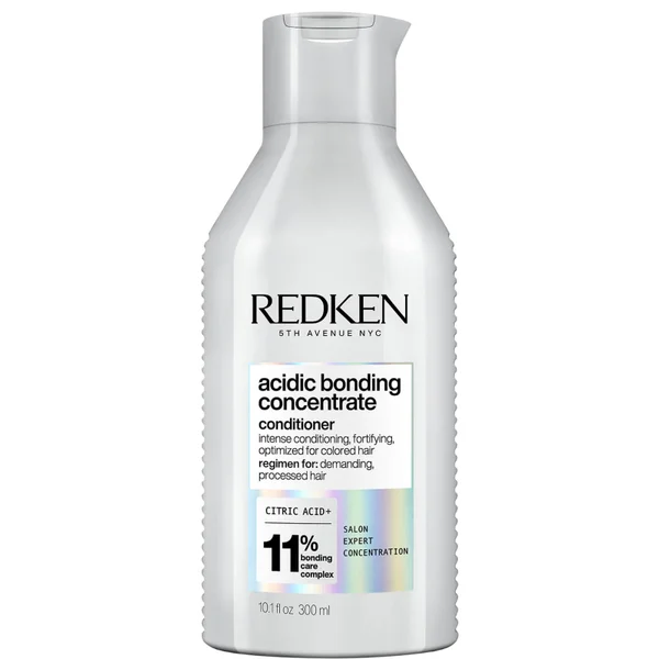 Redken Acidic Bonding Concentrate Shampoo 300ml Conditioner 300ml And Leave-in Treatment 30ml Bond Repair Bundle (Worth £56.54)