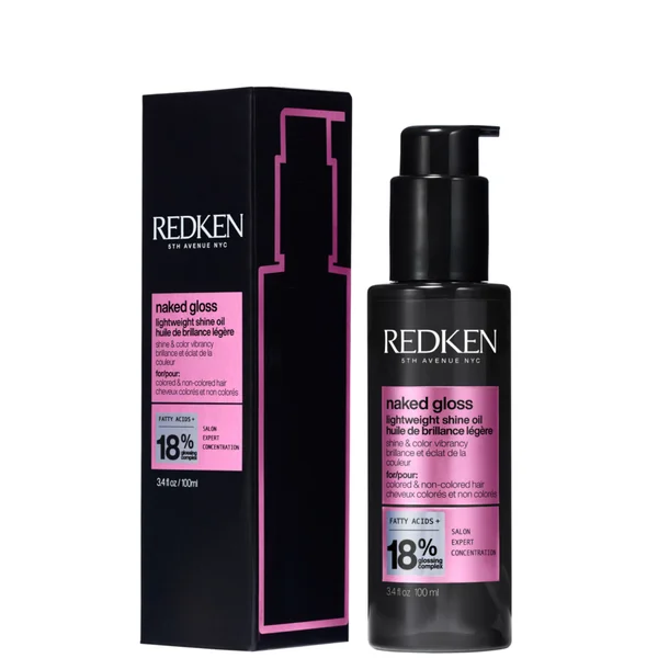 Redken Acidic Color Gloss Naked Gloss Lightweight Hair Oil add Shine and Moisture for Dull Hair 100ml