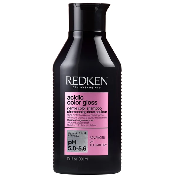 Redken Acidic Color Gloss Shampoo Sulphate-Free for a Gentle Cleanse Glass-Like Shine For Coloured Treated Hair 300ml