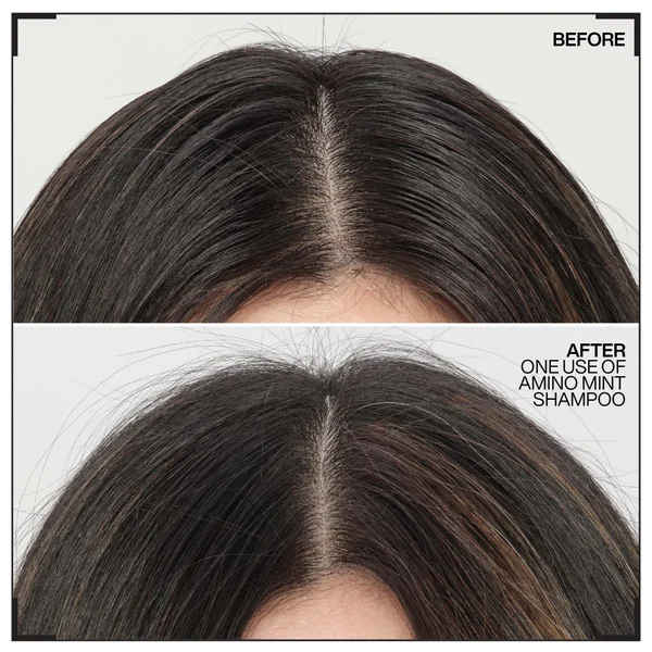 Redken Amino Mint Scalp Cleansing For Greasy Hair Shampoo And Acidic Bonding Concentrate Conditioner Bundle