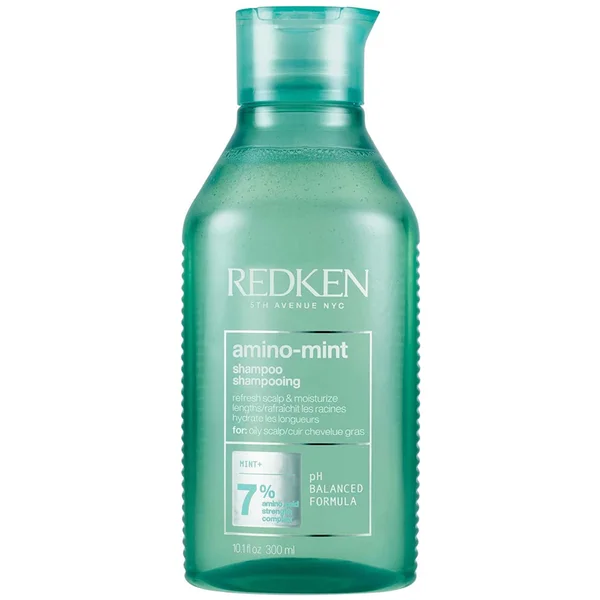 Redken Amino Mint Scalp Cleansing Shampoo For Greasy Hair and Oily Scalps 300ml