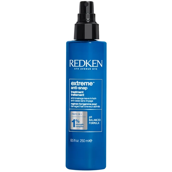 Redken Extreme Anti-Snap Leave-In Treatment for Damaged Hair Reduce Appearance of Split Ends with Protein 250ml