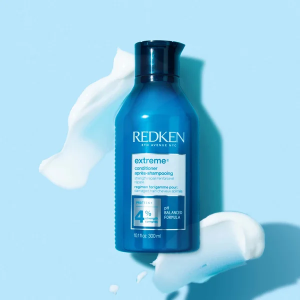 Redken Extreme Shampoo Conditioner And Anti-Snap Leave-in Treatment Strength Repair Bundle For Damaged Hair