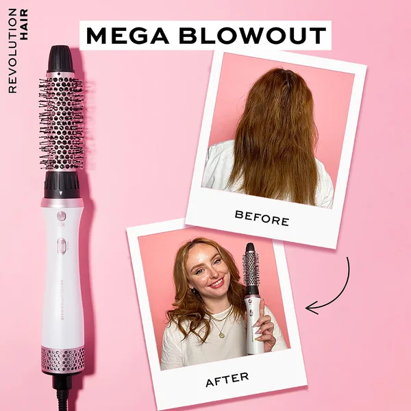 Revolution Haircare Mega Blow Out Hot Air Brush Set