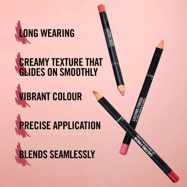 Rimmel Lasting Finish 8HR Lip Liner (Various Shades)