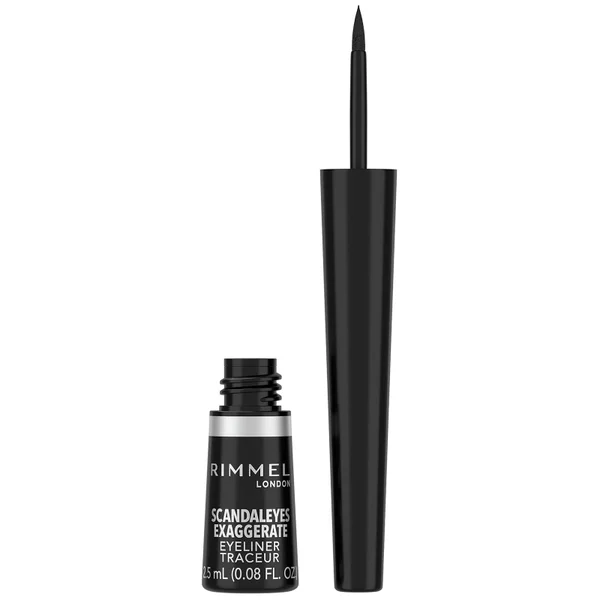 Rimmel London Exaggerate Liquid Eyeliner – 01 – Black 2.5ml