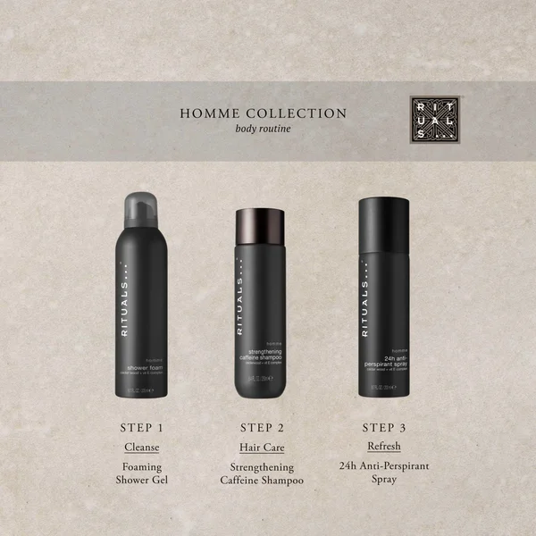 RITUALS Homme Collection Cedar Wood + Vitamin E Complex 24H Anti-Perspirant Spray 200ml