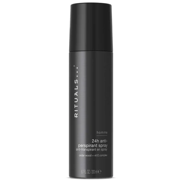 RITUALS Homme Collection Cedar Wood + Vitamin E Complex 24H Anti-Perspirant Spray 200ml