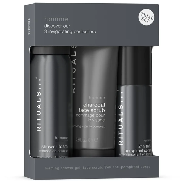 RITUALS Homme Collection Men's Aromatic Mini Bath And Body Set