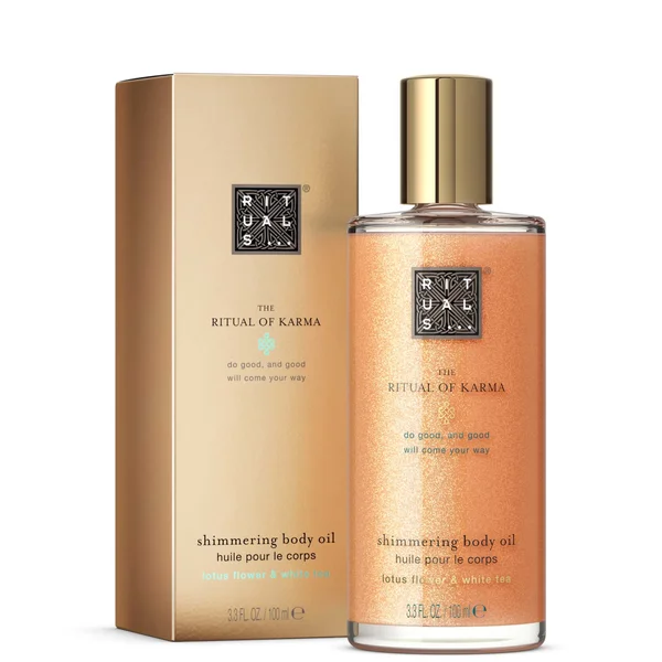 RITUALS The Ritual Of Karma Lotus Flower & White Tea Shimmering Body Oil 100 Ml