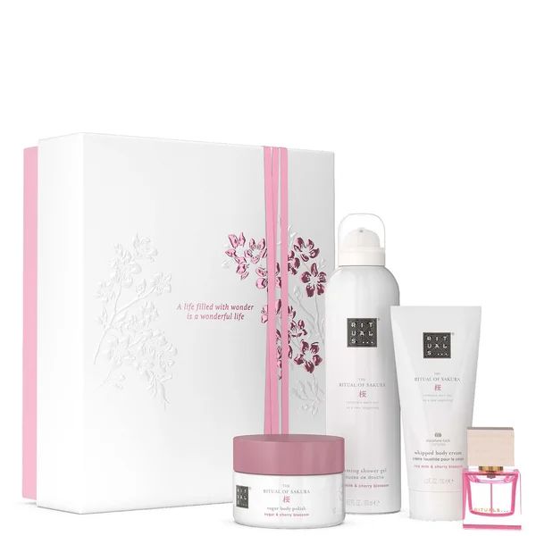 RITUALS The Ritual of Sakura Rice Milk & Cherry Blossom Bath & Body Medium Gift Set (Worth £52.30)