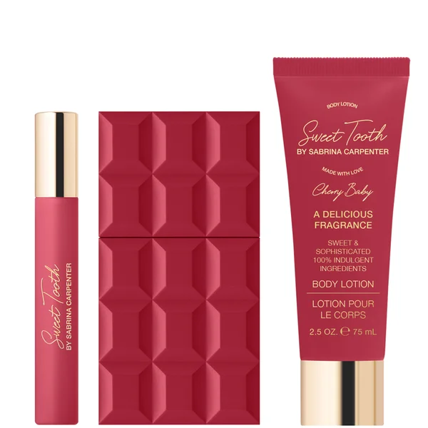 Sabrina Carpenter Cherry Baby Eau De Parfum Gift Set (Worth £55)