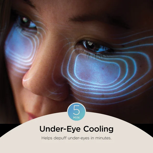 Shark Beauty CryoGlow Under-Eye Cooling And LED Anti-Ageing And Blemish Repair Mask - Blue Frost