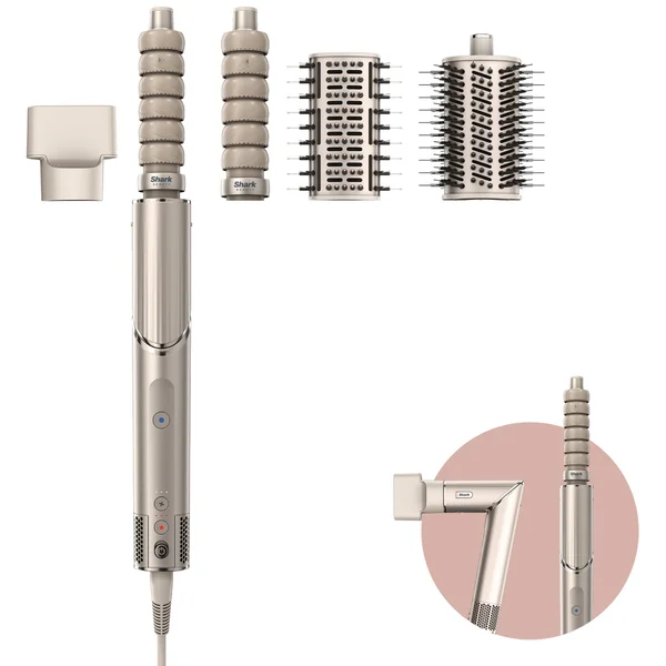 Shark Beauty FlexStyle 4-in-1 Air Styler And Hair Dryer - Stone