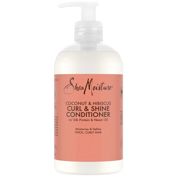 Shea Moisture Coconut & Hibiscus Curl & Shine Conditioner 384ml