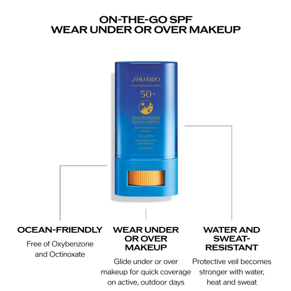 Shiseido Clear Suncare Stick SPF50+