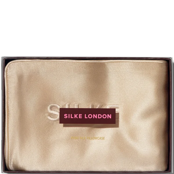 SILKE Silk Pillowcase - Queen - Caramel