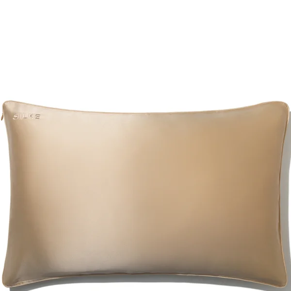 SILKE Silk Pillowcase - Queen - Caramel