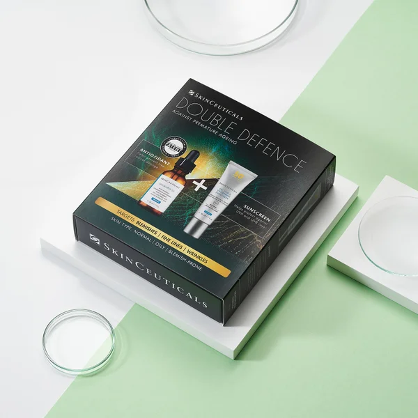 SkinCeuticals Double Defence Silymarin CF Kit For Oily/Blemish-Prone Skin (Worth £214.00)