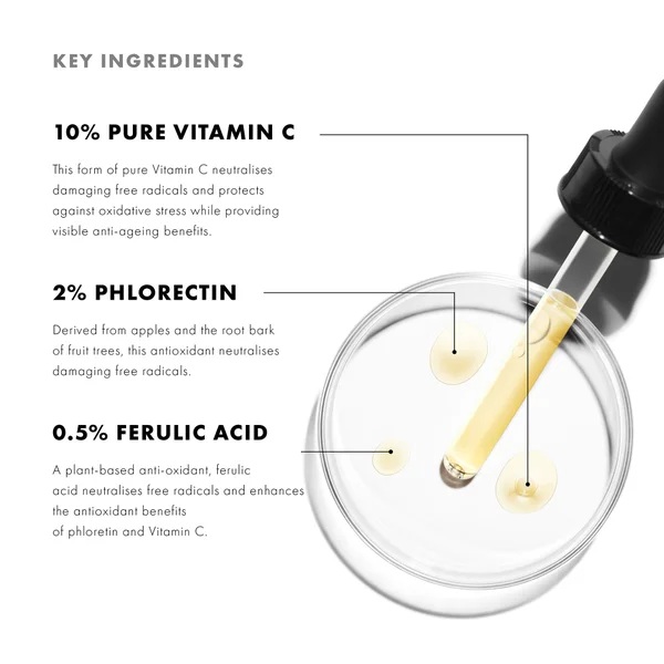 SkinCeuticals Phloretin CF Antioxidant Serum For Normal Combination Discolouration-Prone Skin Types