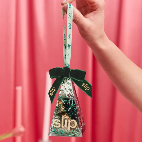 Slip Pure Silk Skinny Scrunchie Ornament - Sweetie Pie