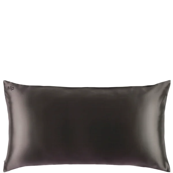 Slip Silk Pillowcase King - Charcoal