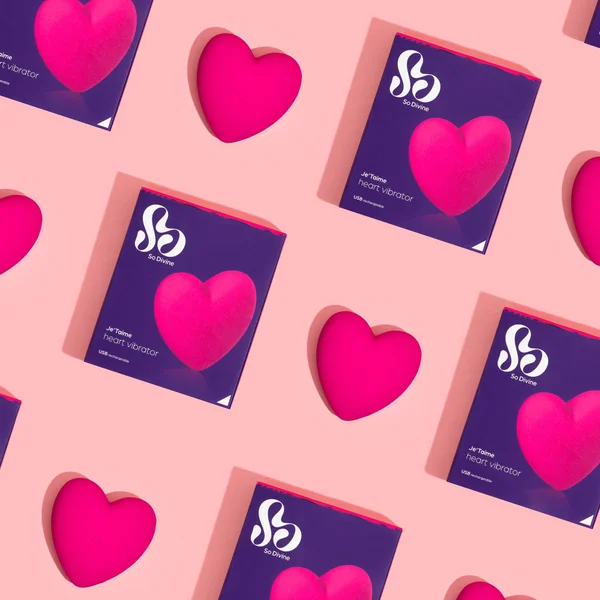 So Divine Je T'aime Heart Pebble Vibrator