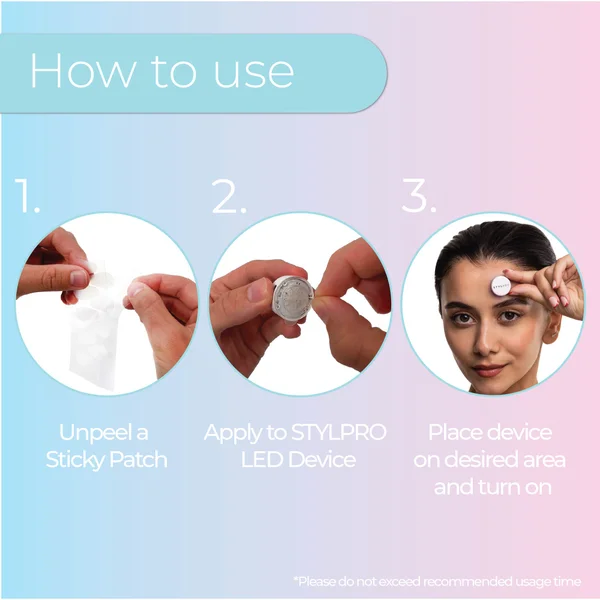 StylPro Exclusive LED Spot & Replacement Blemish Patches Bundle