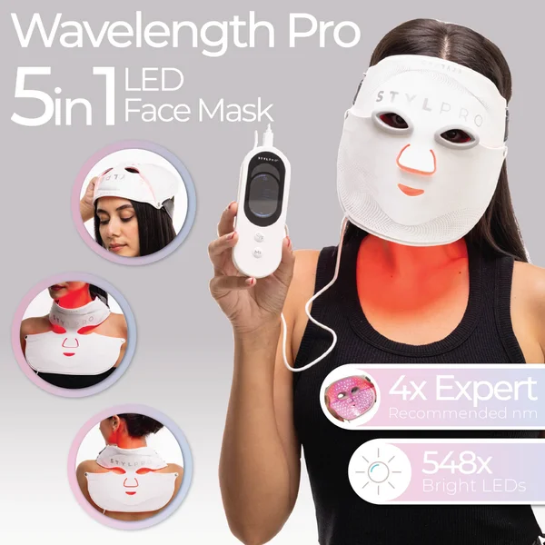 Stylpro Wavelength Pro 5-in-1 LED Mask